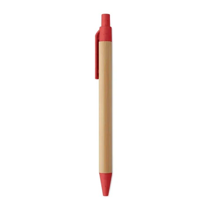 Push button ball pen in bamboo - MO2635 (MOCN#05)
